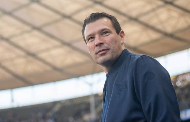 Soccer, Men, Season 2024 2025, 2 Bundesliga 5 Matchday , Hertha BSC Fortuna Düsseldorf, Sports Director Benjamin Weber Hertha BSC , 15 09 2024, Copyright: xSebastianxRäppold MatthiasxKochx