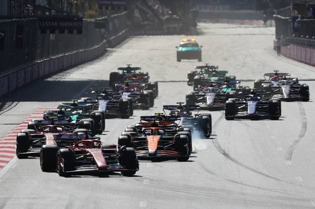 Formula 1, GP Azerbaijan in Baku, The race