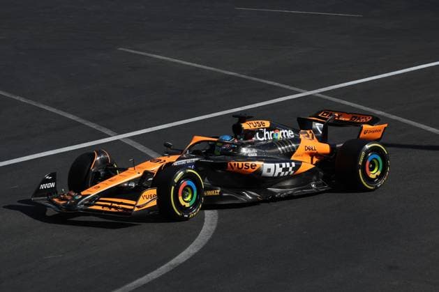 F1 Grand Prix Of Azerbaijan 2024 Oscar Piastri of McLaren during the Formula 1 Grand Prix of Azerbaijan at Baku City Circuit in Baku, Azerbaijan on September 15, 2024. Baku Azerbaijan  Copyright: xJakubxPorzyckix originalFilename:porzycki-f1grandp240915_npVDC.jpg