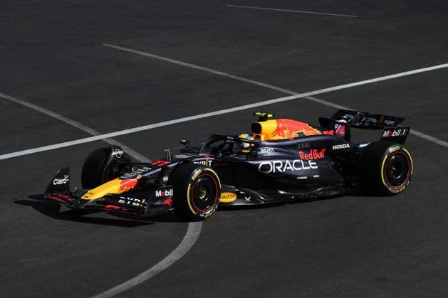 F1 Grand Prix Of Azerbaijan 2024 Sergio Perez of Red Bull Racing during the Formula 1 Grand Prix of Azerbaijan at Baku City Circuit in Baku, Azerbaijan on September 15, 2024. Baku Azerbaijan  Copyright: xJakubxPorzyckix originalFilename:porzycki-f1grandp240915_npDs5.jpg