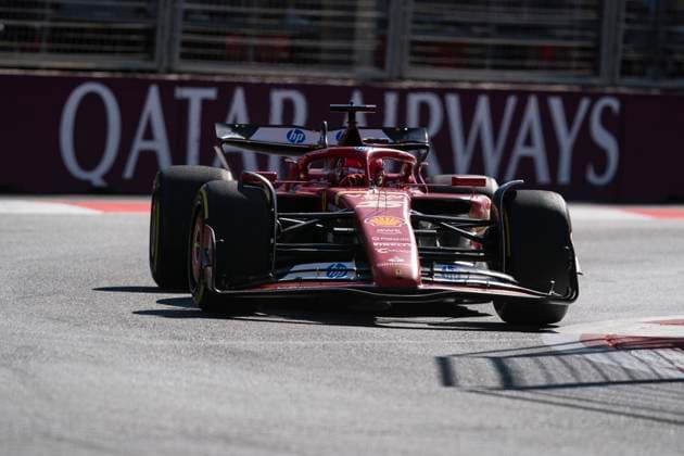 September 15, 2024, Baku, Azerbaijan: Monegasque driver CHARLES LECLERC (Scuderia Ferrari) drives during the 2024 FIA Formula 1 Azerbaijan Grand Prix at Baku City Circuit in Baku, Azerbaijan. Baku Azerbaijan - ZUMAg147 20240915_fap_g147_003 Copyright: xJamesxGasperottix