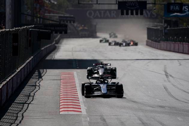 September 15, 2024, Baku, Azerbaijan: Thai driver ALEXANDER ALBON (Williams Racing) drives during the 2024 FIA Formula 1 Azerbaijan Grand Prix at Baku City Circuit in Baku, Azerbaijan. Baku Azerbaijan - ZUMAg147 20240915_fap_g147_017 Copyright: xJamesxGasperottix