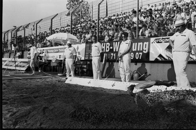 LAC Sachsenmeeting 1995 25.05.1995, Chemnitz, Stadion Sportforum, Reichenhainer Straße, 6. Sachsenmeeting des LAC Chemnitz, Leichtathletik, *** LAC Sachsenmeeting 1995 25 05 1995, Chemnitz, Stadion Sportforum, Reichenhainer Straße, 6 Sachsenmeeting of the LAC Chemnitz, athletics,
