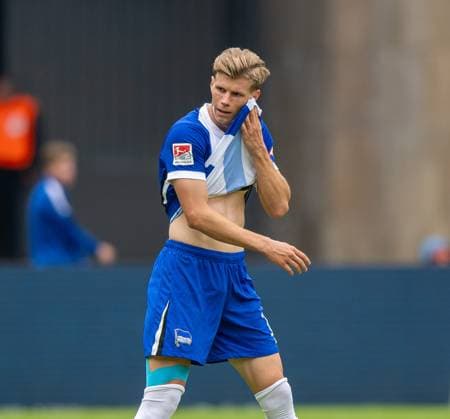 Soccer, Men, Season 2024 2025, 2 Bundesliga 5 Matchday , Hertha BSC Fortuna Düsseldorf, Luca Schuler Hertha BSC , 15 09 2024, Copyright: xSebastianxRäppold MatthiasxKochx