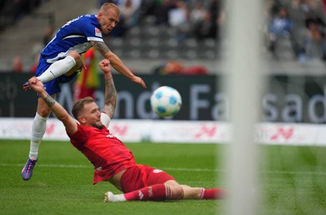 Jon Dagur Thorsteinsson shoots on goal, 2 Bundesliga, Hertha BSC vs Fortuna Düsseldorf, Olympiastadion on September 17, 2024 in Berlin, Germany Photo by Ulrik Pedersen DeFodi Images Jon Dagur Thorsteinsson shoots on goal, 2 Bundesliga, Hertha BSC vs Fortuna Düsseldorf, Olympiastadion on September 17, 2024 in Berlin, Germany Photo by Ulrik Pedersen DeFodi Images DFB DFL REGULATIONS PROHIBIT ANY USE OF PHOTOGRAPHS AS IMAGE SEQUENCES AND OR QUASI VIDEO Defodi 659 0292091451 Defodi-659 DFB DFL REGULATIONS PROHIBIT ANY USE OF PHOTOGRAPHS AS IMAGE SEQUENCES AND OR QUASI-VIDEO.