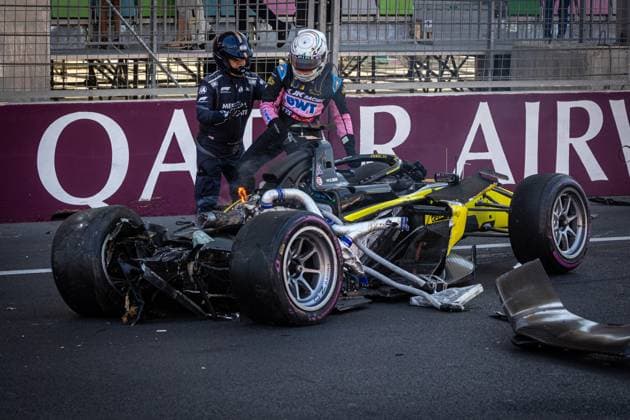 Sport Bilder des Tages 09 MAINI Kush (ind), Invicta Racing, Dallara F2 2024, action during the 12th round of the 2024 FIA Formula 2 Championship from September 13 to 15, 2024 on the Baku City Circuit, in Baku, Azerbaijan - AUTO - FORMULA 2 2024 - BAKU DPPI Panoramic  BAK_F2_R12_NB-8938