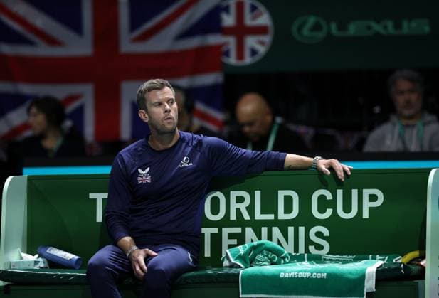 Tennis, Davis Cup, Großbritannien - Kanada Captain Leon Smith Davis Cup Group Stage Finals 2024, Day Six, AO Arena, Manchester, UK - 15 Sep 2024  Copyright: xEllaxLing Shutterstockx 14713349bk