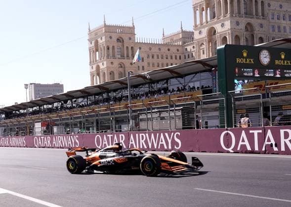 FORMULA 1 QATAR AIRWAYS AZERBAIJAN GRAND PRIX 2024 15 09 2024, Baku City Circuit , Baku, FORMULA 1 QATAR AIRWAYS AZERBAIJAN GRAND PRIX 2024 ,in the picture Oscar Piastri AUS , McLaren F1 Team nordphotoxGmbHx xBratic nph00250