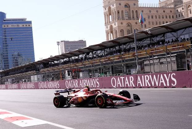 FORMULA 1 QATAR AIRWAYS AZERBAIJAN GRAND PRIX 2024 15 09 2024, Baku City Circuit , Baku, FORMULA 1 QATAR AIRWAYS AZERBAIJAN GRAND PRIX 2024 ,in the picture Carlos Sainz Jr ESP , Scuderia Ferrari HP nordphotoxGmbHx xBratic nph00250