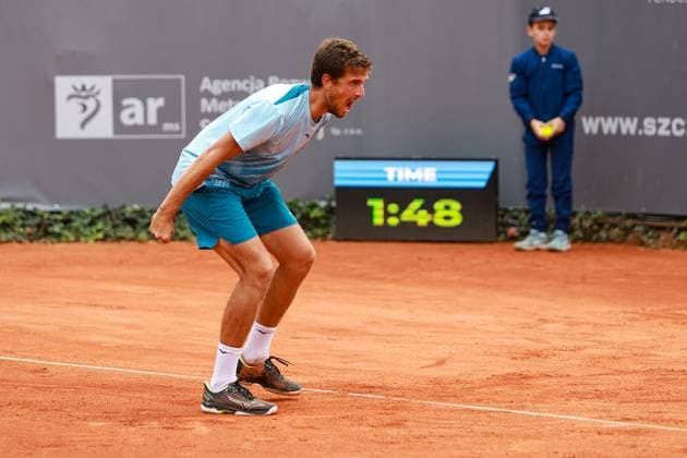 SZCZECIN, 15.09.2024 FINAL TURNIEJU TENISA ZIEMNEGO ATP, Tennis Herren CHALLENGER INVEST IN SZCZECIN OPEN 2024 NZ VIT KOPRIVA ZWYCIEZCA TURNIEU INVEST IN SZCZECIN 2024 VIT KOPRIVA WINS INVEST IN SZCZECIN 2024 TOURNAMENT FOT. KRZYSZTOF CICHOMSKI NEWSPIX.PL --- Newspix.pl POLAND OUT!  240915KCI048