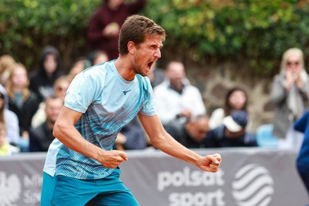 SZCZECIN, 15.09.2024 FINAL TURNIEJU TENISA ZIEMNEGO ATP, Tennis Herren CHALLENGER INVEST IN SZCZECIN OPEN 2024 NZ VIT KOPRIVA ZWYCIEZCA TURNIEU INVEST IN SZCZECIN 2024 VIT KOPRIVA WINS INVEST IN SZCZECIN 2024 TOURNAMENT FOT. KRZYSZTOF CICHOMSKI NEWSPIX.PL --- Newspix.pl POLAND OUT!  240915KCI057