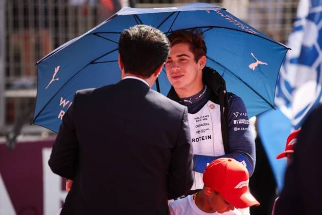 COLAPINTO Franco (arg), Williams Racing FW46, portrait during the Formula 1 Azerbaijan Grand Prix 2024, 17th round of the 2024 Formula One World Championship, WM, Weltmeisterschaft from September 13 to 15, 2024 on the Baku City Circuit, in Baku, Azerbaijan - F1 - AZERBAIJAN GRAND PRIX 2024 DPPI Panoramic  240915_R17_AZERBAIJAN_DP_EA019782