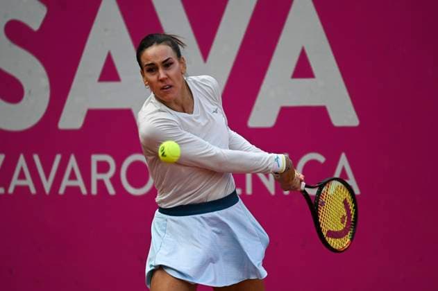 Nuria Parrizas Diaz 15.09.2024 WTA, Tennis Damen Zavarovalnica Sava Ljubljana Tennis Tournament, final, Nuria Parrizas Diaz : Jil Teichmann, Tivoli Park, Ljubljana Ljubljana Slovenia  Copyright: xNikxErikxNeubauerx DSC_2364