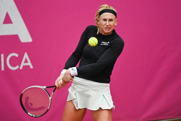 Jil Teichmann 15.09.2024 WTA, Tennis Damen Zavarovalnica Sava Ljubljana Tennis Tournament, final, Nuria Parrizas Diaz : Jil Teichmann, Tivoli Park, Ljubljana Ljubljana Slovenia  Copyright: xNikxErikxNeubauerx DSC_2482