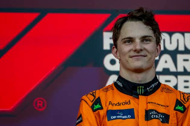 Baku - 15-09-2024, Baku City Circuit, Oscar Piastri at the Formula 1 Azerbaijan Grand Prix 2024 Sunday Formula 1 Azerbaijan Grand Prix 2024 Sunday  x26270081x Copyright:
