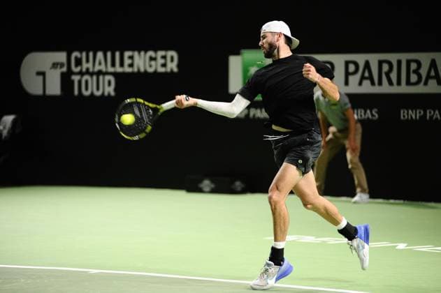 Tennis 2024 - Open de Tennis de Rennes Jacob FEARNLEY (GRB) Quentin HALYS (FRA) - Jacob FEARNLEY (GRB) TENNIS : Open de Tennis de Rennes - 15 09 2024 JulienKammerer Panoramic 
