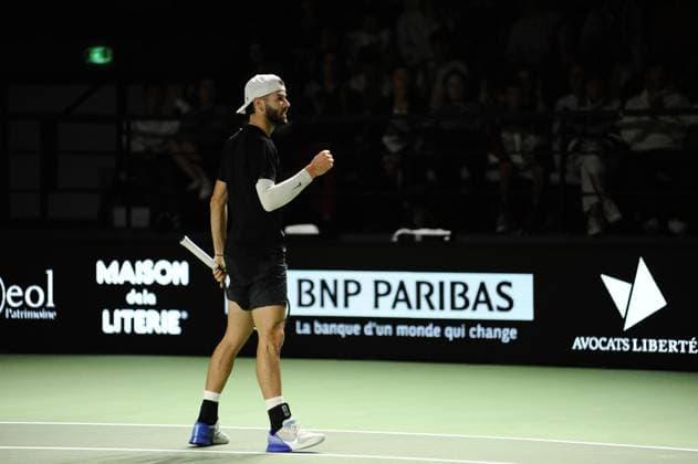 Tennis 2024 - Open de Tennis de Rennes Jacob FEARNLEY (GRB) Quentin HALYS (FRA) - Jacob FEARNLEY (GRB) TENNIS : Open de Tennis de Rennes - 15 09 2024 JulienKammerer Panoramic 