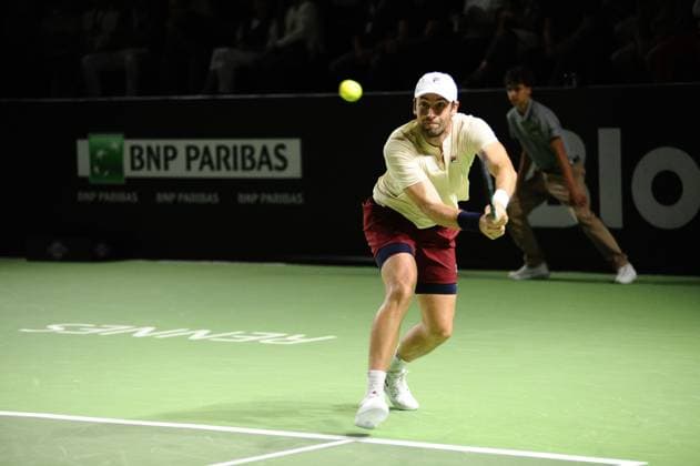 Tennis 2024 - Open de Tennis de Rennes Quentin HALYS (FRA) Quentin HALYS (FRA) - Jacob FEARNLEY (GRB) TENNIS : Open de Tennis de Rennes - 15 09 2024 JulienKammerer Panoramic 