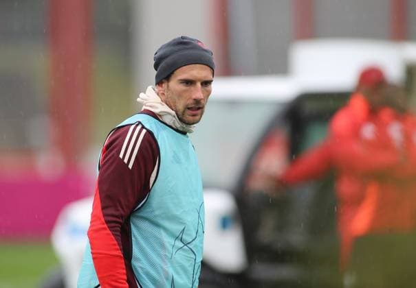Munich, Germany September 16, 2024 Football, Men, Season 2024 2025, FC Bayern Munich, Säbener Strasse, Training ground, Final training, Champions League Leon Goretzka FC Bayern Munich Head, Upper body