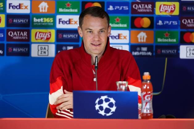 Soccer Champions League International Press Conference FC Bayern Munich on 16 09 2024 at Säbener Straße in Munich Manuel Neuer Munich xMSx