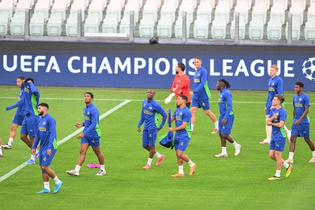 Football, CL, Juventus Turin, Training
