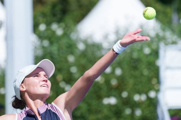 2024 WTA, Tennis Damen tennis Hana Bank Korea Open SEOUL, SOUTH KOREA, SEP 16: Veronika Kudermetova (Russia) during WTA Tour tennis Hana Bank Korea Open Singles Round of 32 at the Seoul Olympic Park Tennis Center in Seoul, South Korea, on September 16, 2024. Seoul the Seoul Olympic Park Tennis Ce South Korea 8110_280201 Copyright: xStevexChoxKyewoong PentaxPressx