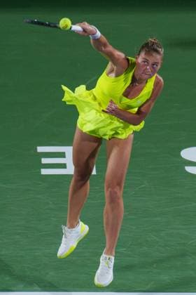 2024 WTA, Tennis Damen tennis Hana Bank Korea Open SEOUL, SOUTH KOREA, SEP 16: Marta Kostyuk (UKRAINE) during WTA Tour tennis Hana Bank Korea Open Singles Round of 32 at the Seoul Olympic Park Tennis Center in Seoul, South Korea, on September 16, 2024. Seoul the Seoul Olympic Park Tennis Ce South Korea 8110_280296 Copyright: xStevexChoxKyewoong PentaxPressx