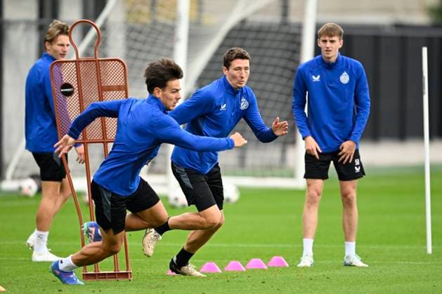 Club Brugge v Borussia Dortmund - UEFA Champions League MD -1 WESTKAPELLE, BELGIUM - SEPTEMBER 17 : Vanaken Hans midfielder of Club Brugge pictured during a training session prior to the UEFA Champions League - League phase matchday 1 between Club Brugge and Borussia Dortmund at the Club Brugge training centre on September 17, 2024 in Westkapelle, Belgium , 17 09 2024 Westkapelle Belgium  Copyright: xNicoxVereeckenx