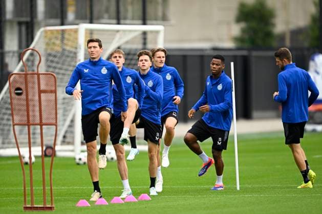 Club Brugge v Borussia Dortmund - UEFA Champions League MD -1 WESTKAPELLE, BELGIUM - SEPTEMBER 17 : Vanaken Hans midfielder of Club Brugge pictured during a training session prior to the UEFA Champions League - League phase matchday 1 between Club Brugge and Borussia Dortmund at the Club Brugge training centre on September 17, 2024 in Westkapelle, Belgium , 17 09 2024 Westkapelle Belgium  Copyright: xNicoxVereeckenx