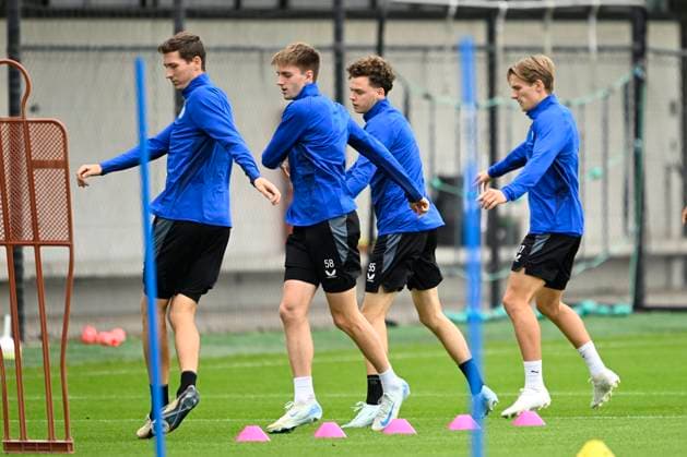 Club Brugge v Borussia Dortmund - UEFA Champions League MD -1 WESTKAPELLE, BELGIUM - SEPTEMBER 17 : Vanaken Hans midfielder of Club Brugge pictured during a training session prior to the UEFA Champions League - League phase matchday 1 between Club Brugge and Borussia Dortmund at the Club Brugge training centre on September 17, 2024 in Westkapelle, Belgium , 17 09 2024 Westkapelle Belgium  Copyright: xNicoxVereeckenx