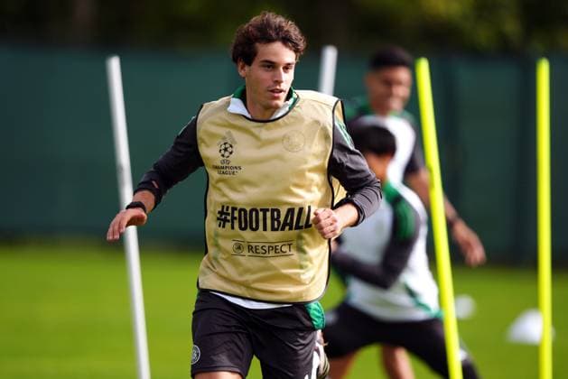 Football, CL, Celtic Glasgow, Training