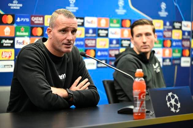 Football, CL, Club Brugge, Press conference