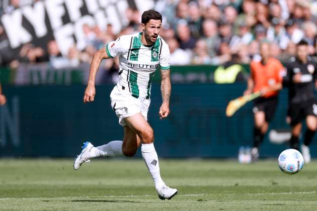KLEINDIENST Tim Team Borussia Moenchengladbach DFL Bundesliga Season 2024 2025 Match Borussia Moenchengladbach VfB Stuttgart 1 3 on 14 09 2024 in Moenchengladbach Copyright: xLacixPerenyix