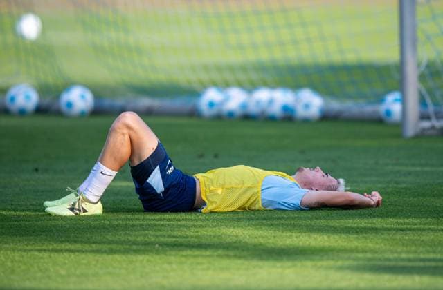 Football, Men, Season 2024 2025, 2 Bundesliga, Hertha BSC, Training, Marten Winkler Hertha BSC , 17 09 2024, Copyright: xMatthiasxKochx
