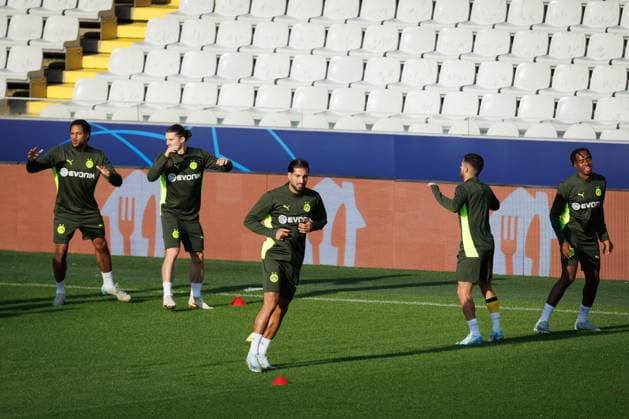 Football, CL, Borussia Dortmund, Training