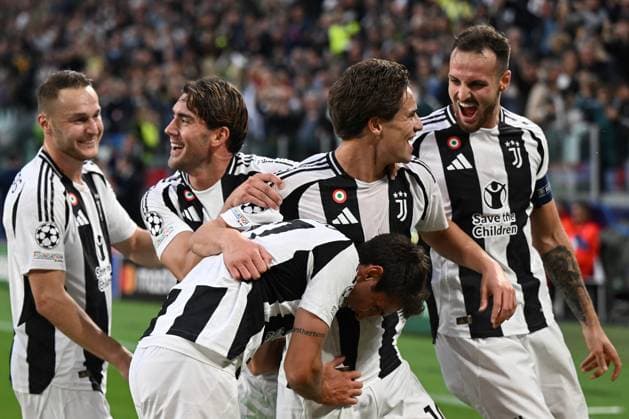 Db Torino 17 09 2024 - Champions League Juventus-Psv Eindhoven foto Daniele Buffa Image nella foto: esultanza gol Kenan Yildiz 