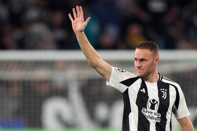 TURINE - Teun Koopmeiners of Juventus during the UEFA Champions league match between Juventus FC and PSV Eindhoven at Allianz Stadium on Sept. 17, 2024 in Turin, Italy. ANP TOBIAS KLEUVER UEFA Champions League 2024 25 xVIxANPxSportx xxANPxIVx 508710048 originalFilename: 508710048.jpg
