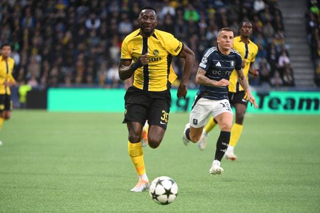17 09 2024, Bern, Stadion Wankdorf, UEFA Champions League Young Boys Aston Villa, 35 Silvere Ganvoula Young Boys Bern Stadion Wankdorf Bern Switzerland Copyright: xJustPictures.ch ManuelxWinterbergerx jp-de-MaWi-MWI_1617