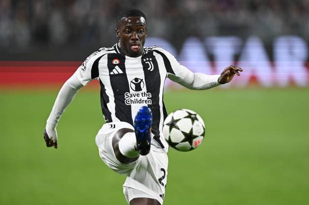 Db Torino 17 09 2024 - Champions League Juventus-PSV Eindhoven foto Daniele Buffa Image nella foto: Timothy Weah 