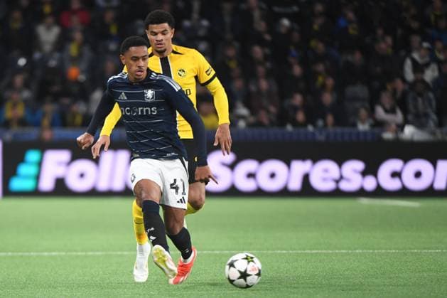 17 09 2024, Bern, Stadion Wankdorf, UEFA Champions League Young Boys Aston Villa, 41 Jacob Ramsey Villa Bern Stadion Wankdorf Bern Switzerland Copyright: xJustPictures.ch ManuelxWinterbergerx jp-de-MaWi-MWI_1668