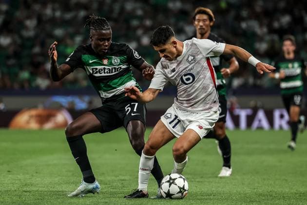 Football, CL, Sporting CP - OSC Lille
