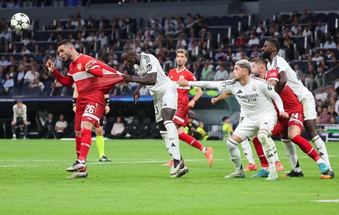 Deniz Undav VfB Stuttgart 26 ESP, Real Madrid vs VfB Stuttgart, Champions League, Football, Matchday 1, Season 2024 25, 17 09 2024 ESP, Real Madrid vs VfB Stuttgart, Champions League, Football, Matchday 1, Season 2024 25, 17 09 2024 Madrid Copyright: xEibner-Pressefoto joergxNiebergax EP_JNL