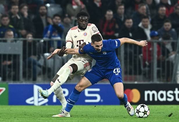 FC Bayern München v GNK Dinamo - UEFA Champions League 2024 25 League Phase MD1 MUNICH, GERMANY - SEPTEMBER 17: Marko Pjaca of Dinamo Zagreb in action during the UEFA Champions League 2024 25 League Phase MD1 match between FC Bayern München and GNK Dinamo at Football Arena Munich on September 17, 2024 in Munich, Germany.  MarkoxLukunic PIXSELL