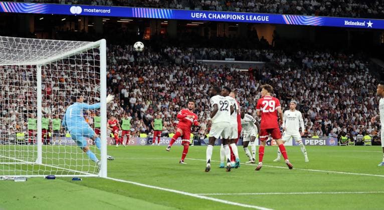 17 09 24 Real Madrid VfB Stuttgart Spain, Madrid, 17 09 2024, Football, UEFA Champions League, Real Madrid VfB Stuttgart Deniz Undav VfB Stuttgart Goal 1 1 Undav
