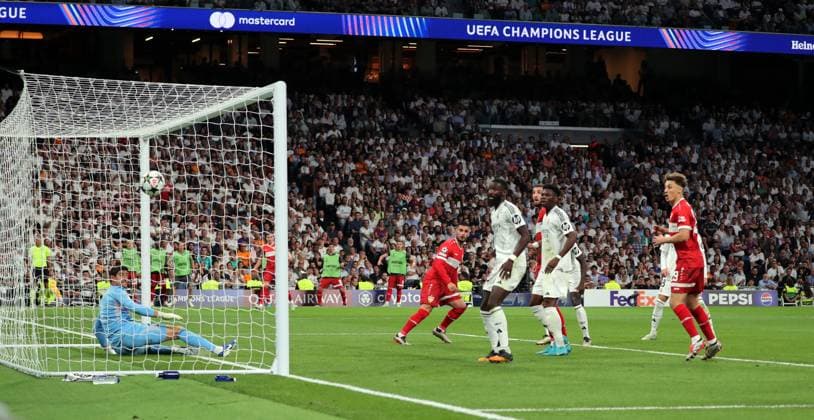 17 09 24 Real Madrid VfB Stuttgart Spain, Madrid, 17 09 2024, Football, UEFA Champions League, Real Madrid VfB Stuttgart Deniz Undav VfB Stuttgart Goal 1 1 Undav