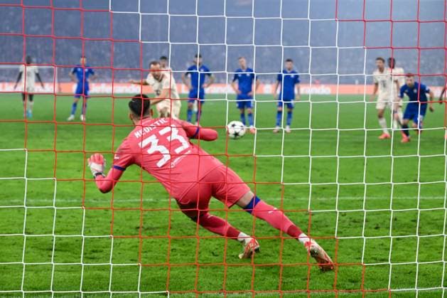 17 09 2024, Football, Champions League, Matchday 1, Season 2024 2025, FC Bayern Munich Dinamo Zagreb, Harry Kane FC Bayern Munich scores the goal to make it 7 2 from the penalty spot xRHR PHOTO TKx Copyright: RHR-FOTOx RHR-FOTO TK