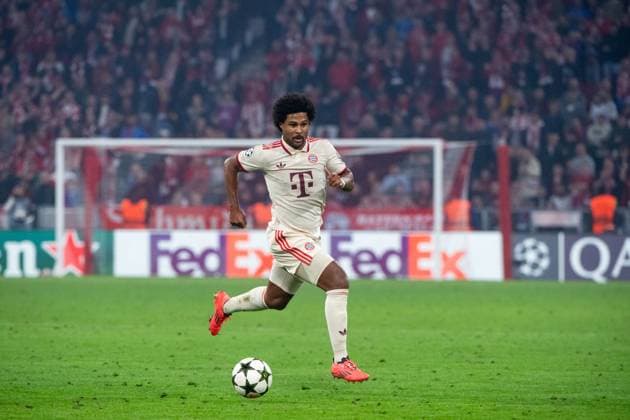 Serge Gnabry FC Bayern Muenchen, 07 on the ball, GER, FC Bayern Muenchen vs GNK Dinamo Zagreb, Football, Champions League, 1 Matchday, Season 2024 2025, 17 09 2024 GER, FC Bayern Muenchen vs GNK Dinamo Zagreb, Football, Champions League, 1 Matchday, Season 2024 2025, 17 09 2024 Muenchen Copyright: xEibner-Pressefoto Memmlerx EP_MMR
