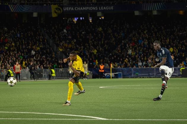 Bern, Switzerland, September 17st 2024: Goalscorer Amadou Onana (24 Aston Villa) during the UEFA Champions League football match between BSC Young Boys and Aston Villa at Stadion Wankdorf in Bern, Switzerland. Philipp Kresnik (Philipp Kresnik SPP) Copyright: xPhilippxKresnikx xSPPx spp-en-PhKrSp-_KRE4371