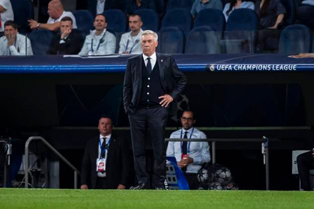 Real Madrid CF v VfB Stuttgart - UEFA Champions League 2024 25 League Phase MD1 Carlo Ancelotti, head coach of Real Madrid CF, seen during the UEFA Champions League 2024 25 League Phase MD1 match between Real Madrid C.F. and VfB Stuttgart at Estadio Santiago Bernabeu on September 17, 2024 in Madrid, Spain. Madrid Estadio Santiago Bernabeu Madrid Spain Copyright: xAlbertoxGardinx AGardin_20240917_Football_Champions_Real_Madrid_vs_Stuttgart_226