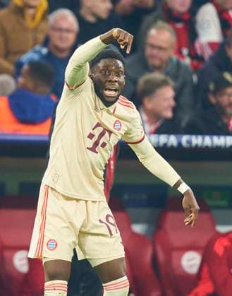 Alphonso DAVIES, FCB 19 in the group league match FC BAYERN MUENCHEN - DINAMO ZAGREB 9-2 of football UEFA Champions League in season 2024 2025 in Munich, Sep 17, 2024 , FCB, 1. Spieltag, München